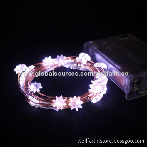 LED RGB Multi-colored Decoration String Lights with 0.4W Rated Power